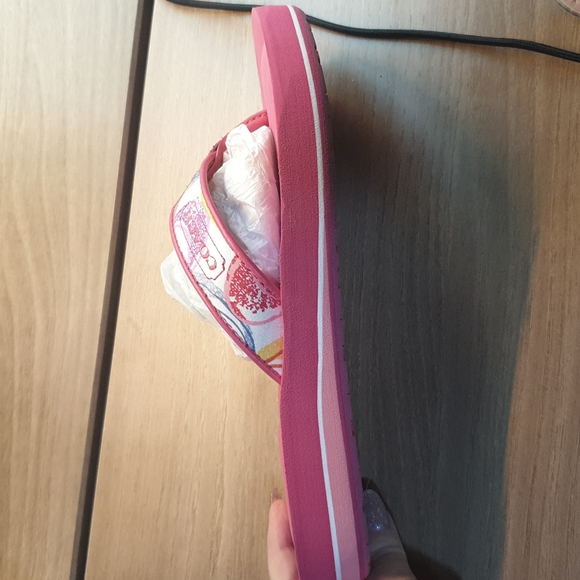 COACH JOLIE POPPY Flip flops 6.5 - Picture 5 of 5